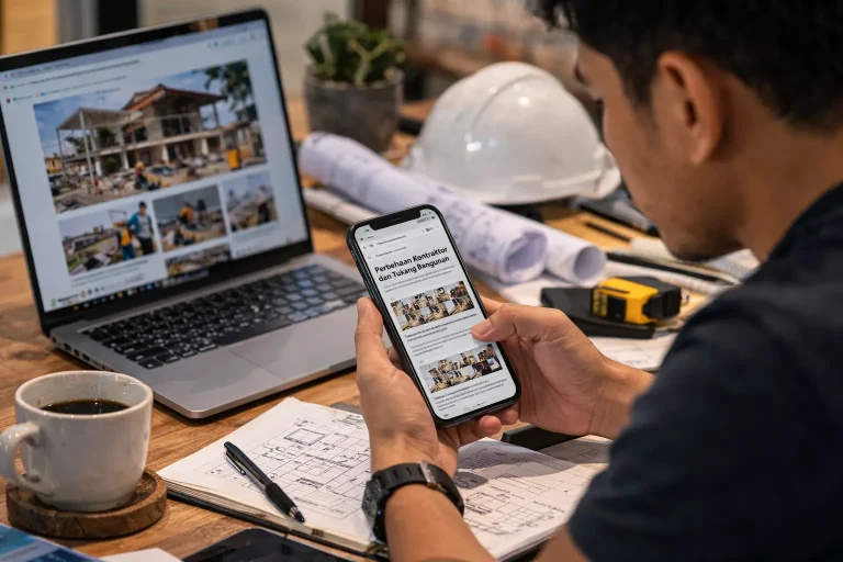 Perbedaan Kontraktor dan Tukang Bangunan yang Harus Anda Ketahui